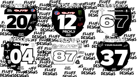 Mini Plates ( 8 pack)