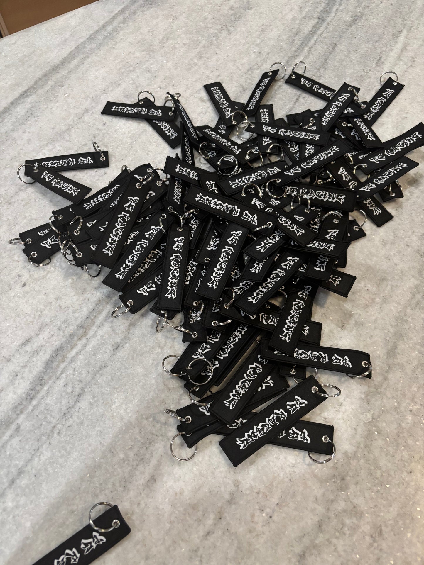 Tg Racing Sticker and key tag pack