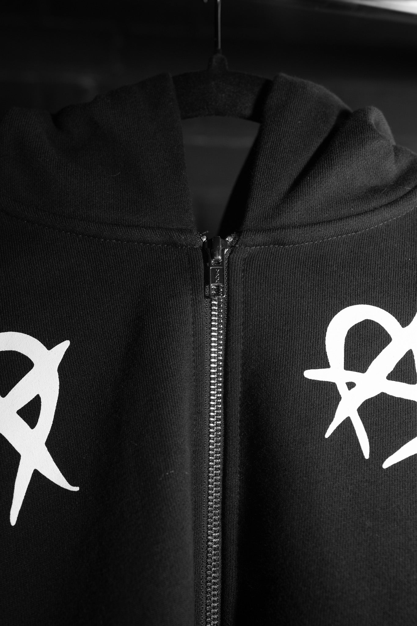 OG Zipup - Black/White