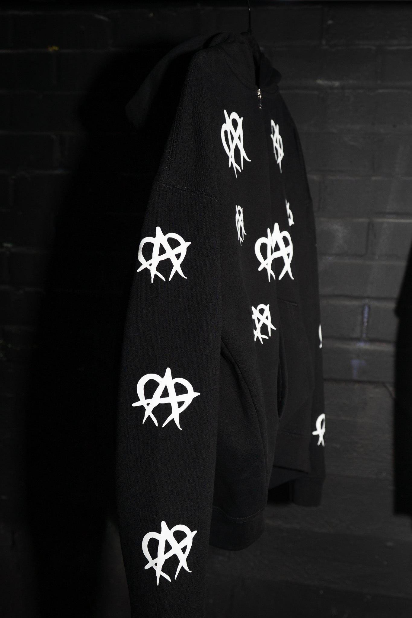 OG Zipup - Black/White