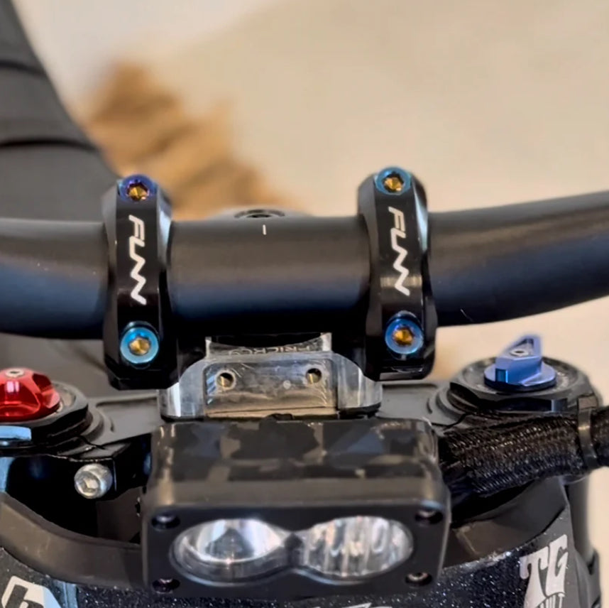 Titanium direct mount bolts ( Set of 4 )