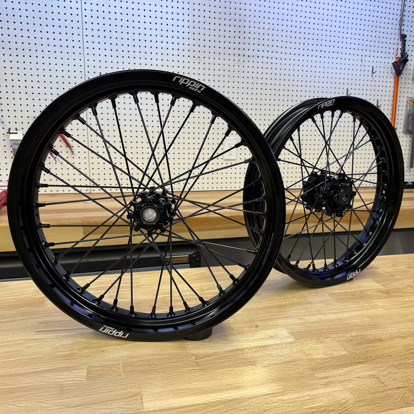 17/17" Blackline Supermoto Wheelset for Altis Sigma
