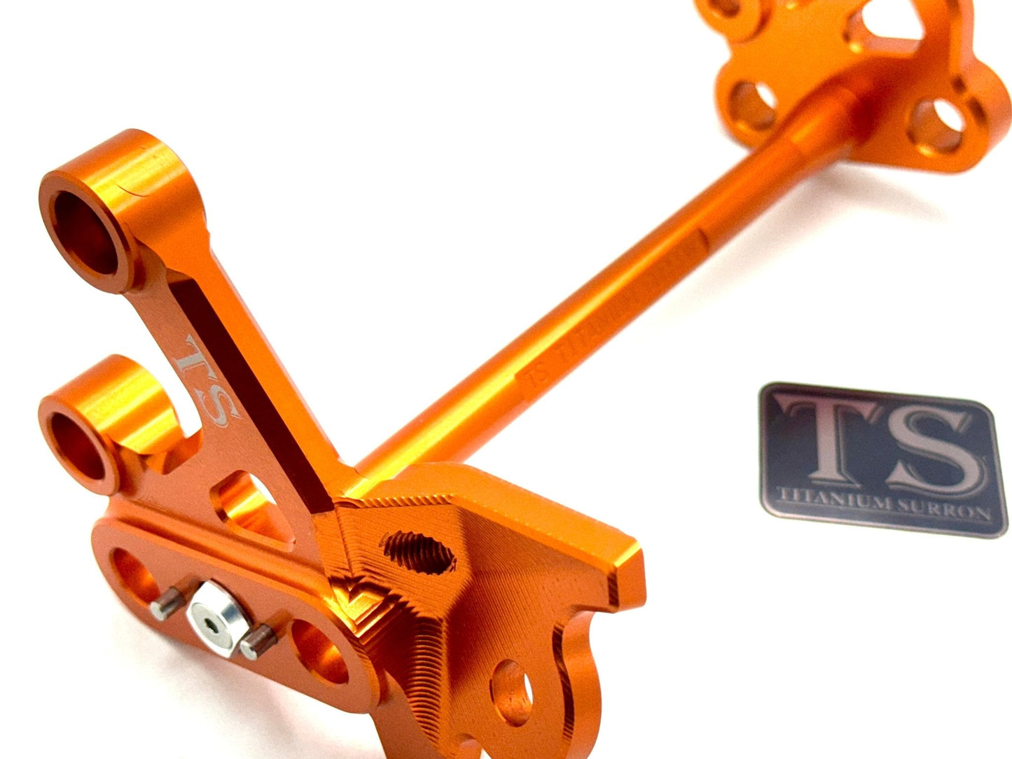 Custom CNC Aluminum Footpeg Bracket Assembly E-Ride Pro