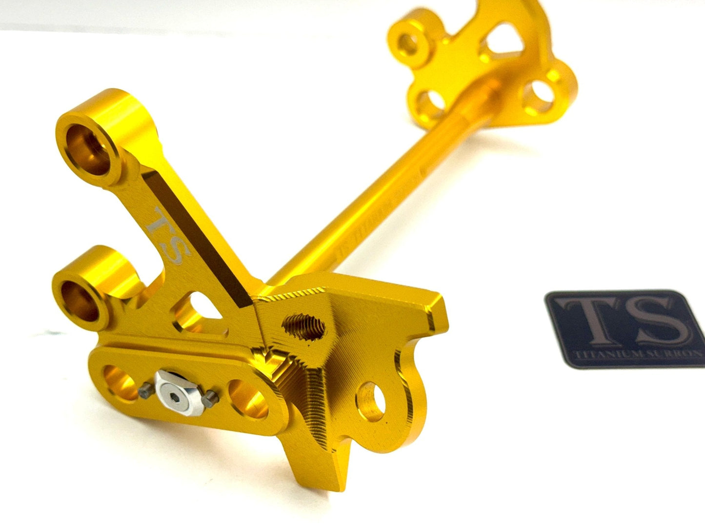 Custom CNC Aluminum Footpeg Bracket Assembly E-Ride Pro