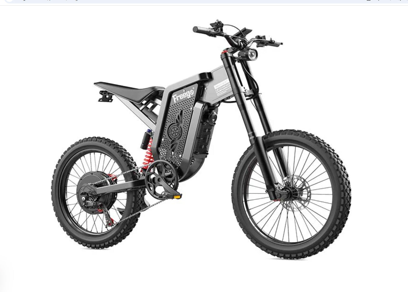 Freego X2 Off Road Dirt Electric Mountain Bike
