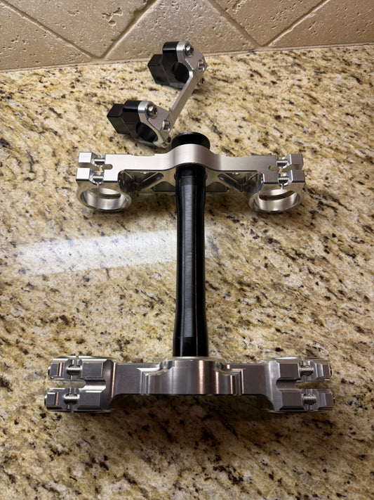 Ultra bee upgraded triple clamps