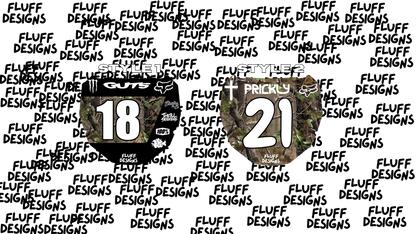 Camo Series ODI Plate Graphic