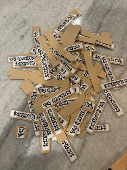 Tg Racing Sticker and key tag pack