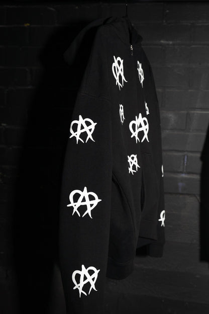 OG Zipup - Black/White