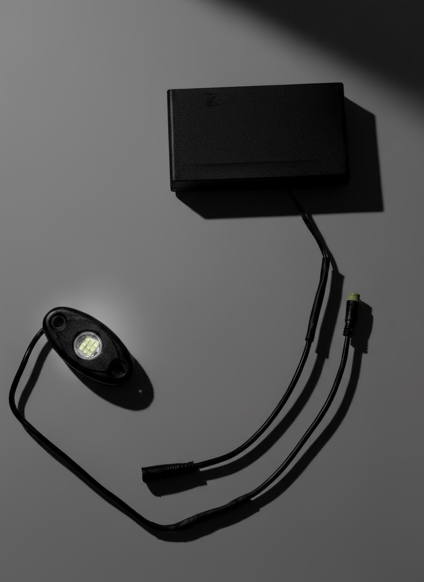 Battery Powered Rock light