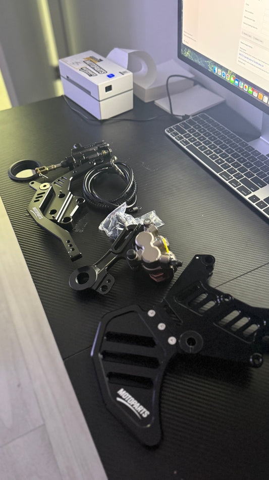 talaria X3 moto footbrake