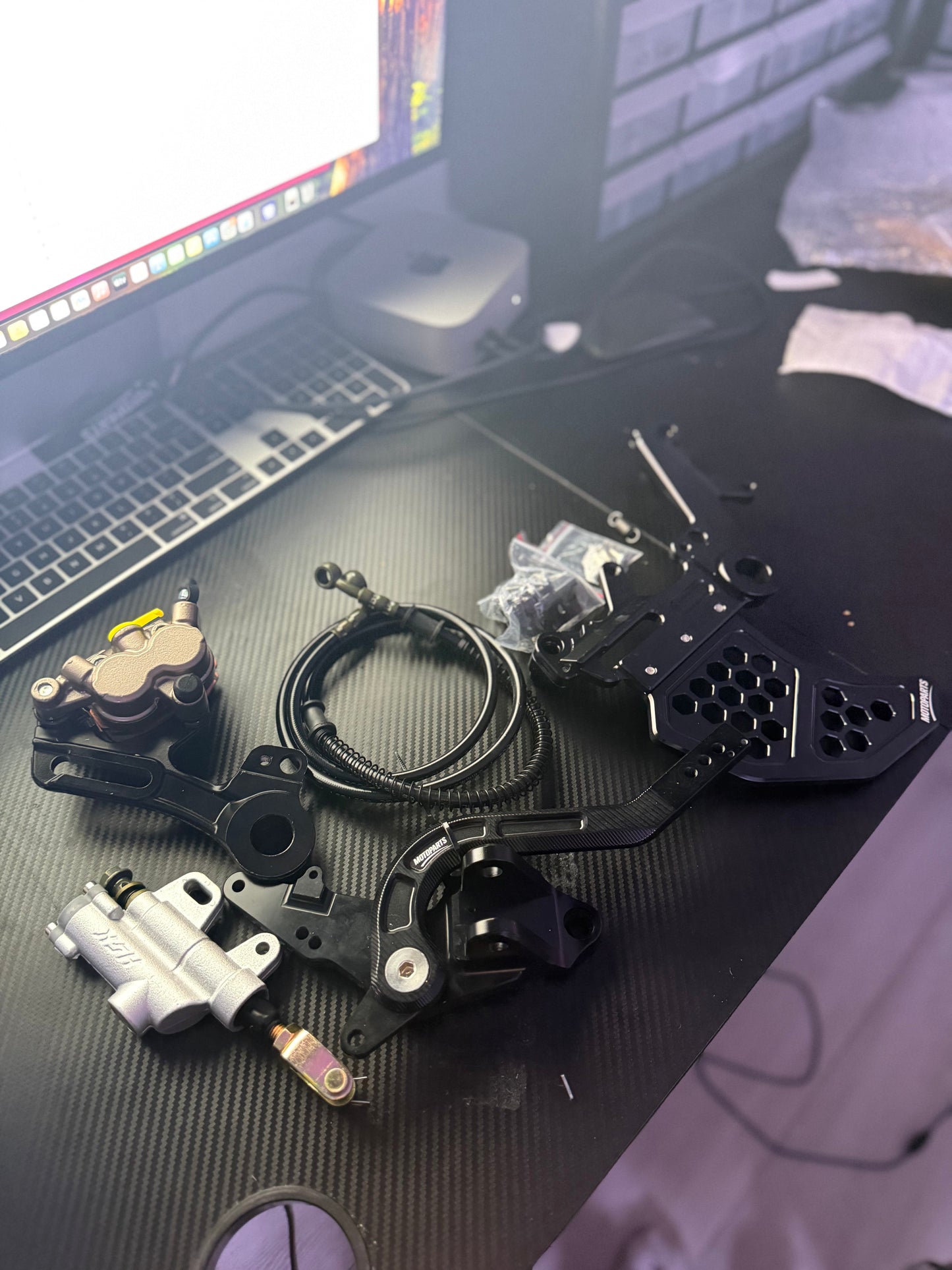 ultra bee footbrake kit with caliper