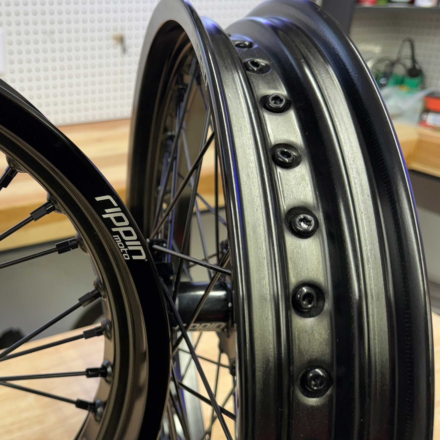 17/17" Blackline Supermoto Wheelset for Altis Sigma
