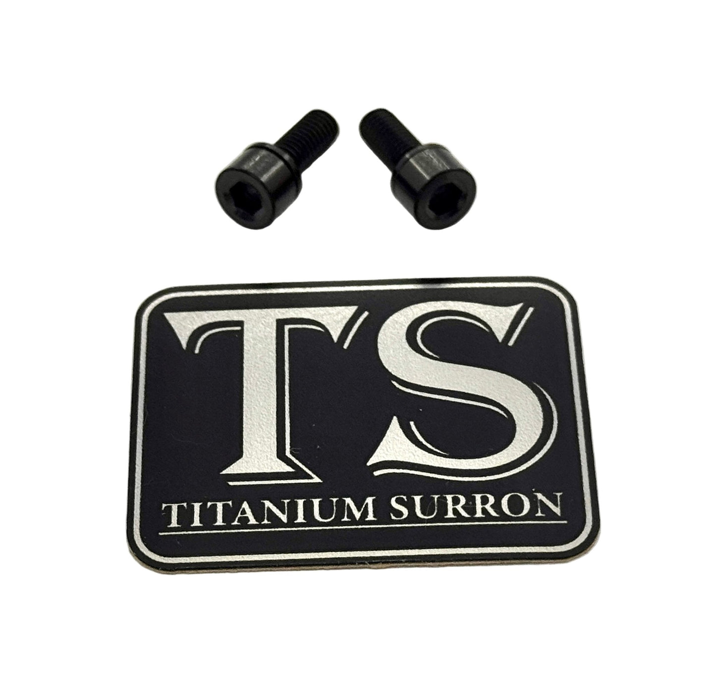 Titanium E-Moto Headlight Mount Bolts