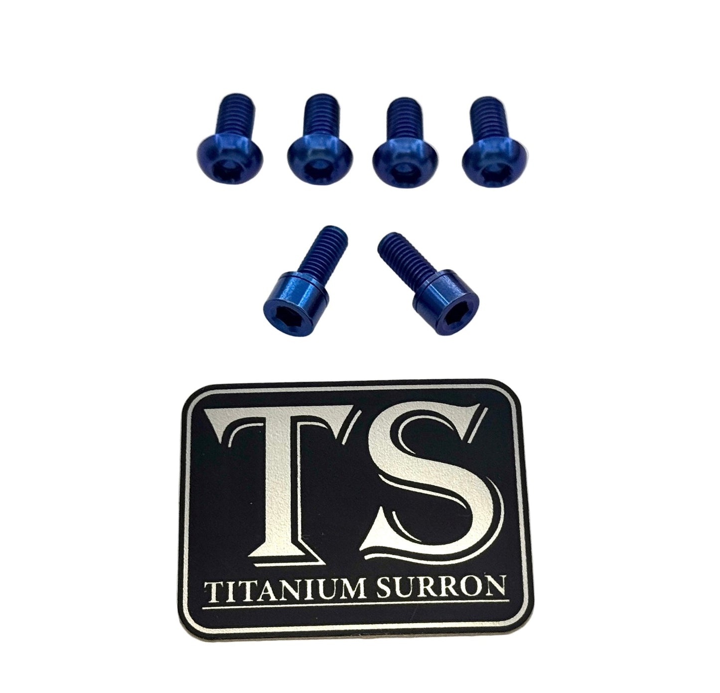 Titanium E-Moto Headlight Mount Bolts