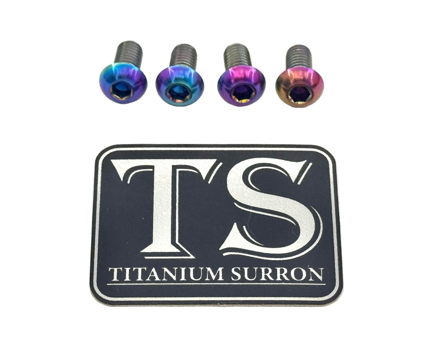 Titanium E-Moto Headlight Mount Bolts